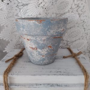 French Country Charm Rustic Terracotta Planter with Aged Elegance