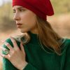French Flair for All Seasons The Timeless Merino Wool Beret