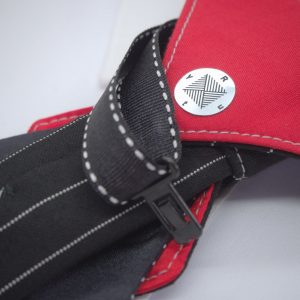 Freya Grey and Cream Striped Cushion with Duck Feather Pad – Comfort and Style in One