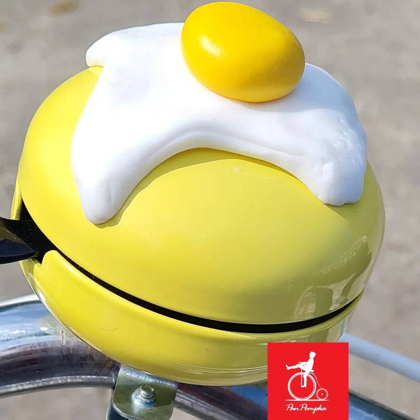 Fried Egg Bike Bell Add a Sunny Side Up to Your Ride