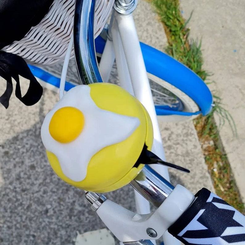 Fried Egg Bike Bell Add a Sunny Side Up to Your Ride