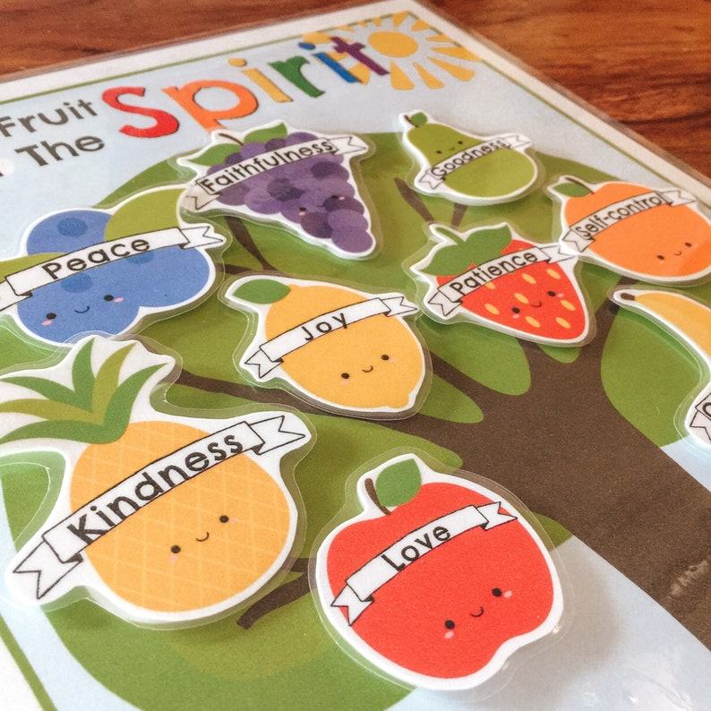 Fruit of the Spirit Preschool Printable Cultivating Christian Values Through Play