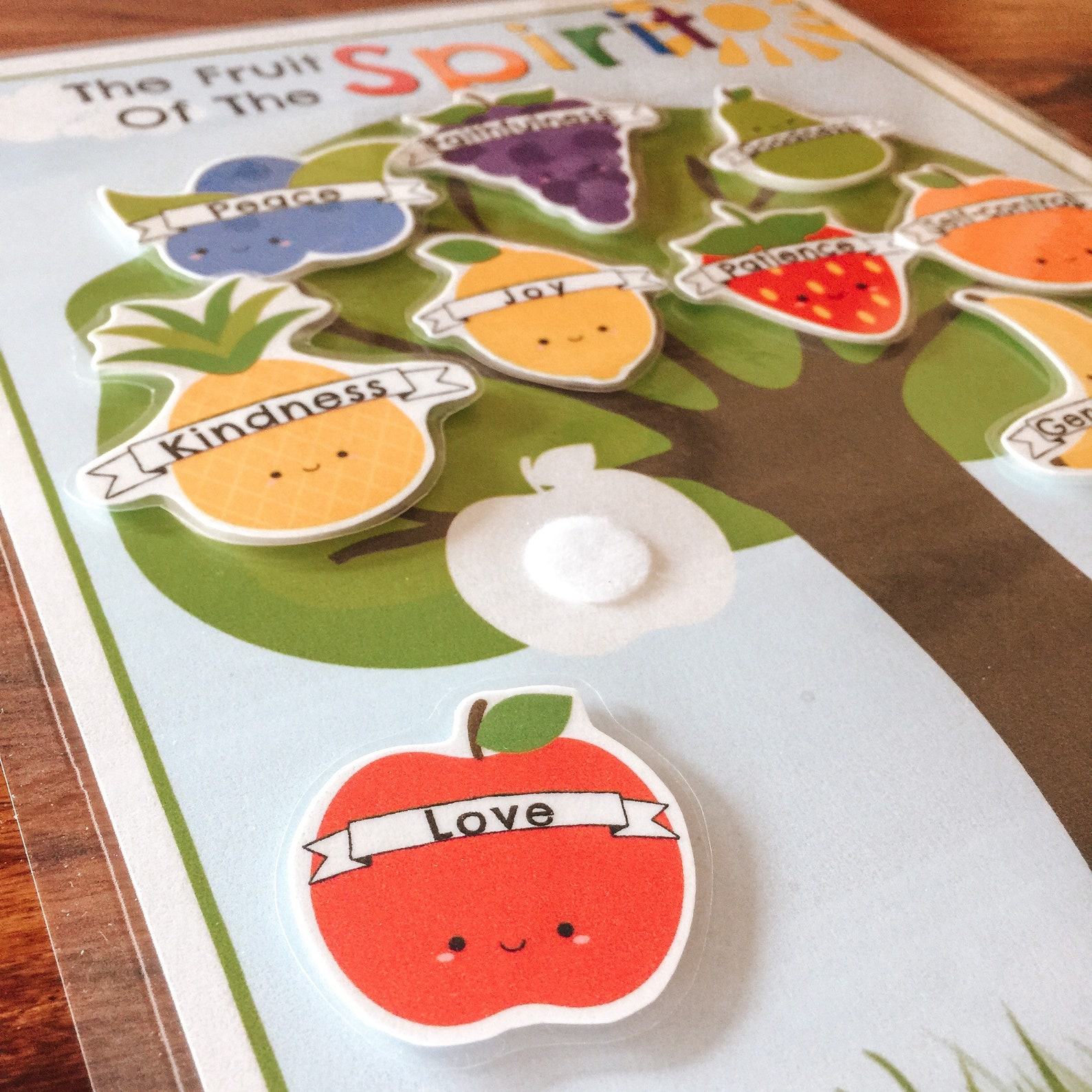 Fruit of the Spirit Preschool Printable Cultivating Christian Values Through Play