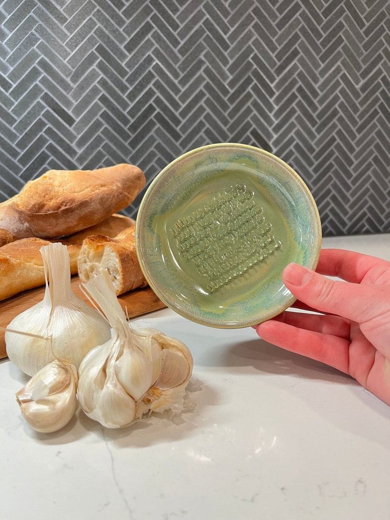 Garlic Grater Elevate Your Culinary Creations with Iridescent Fern | Preorder Now