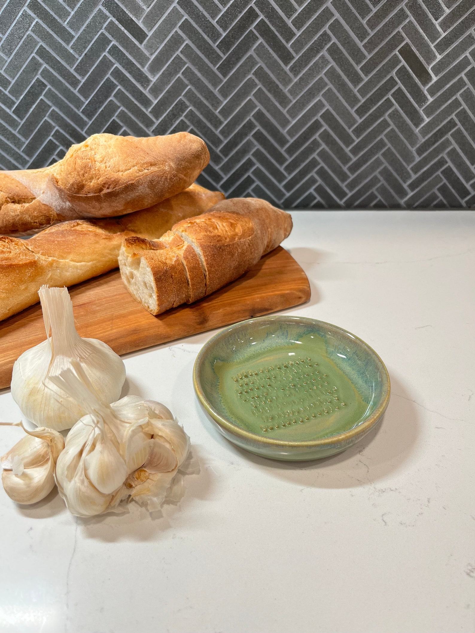 Garlic Grater Elevate Your Culinary Creations with Iridescent Fern | Preorder Now - Image 3