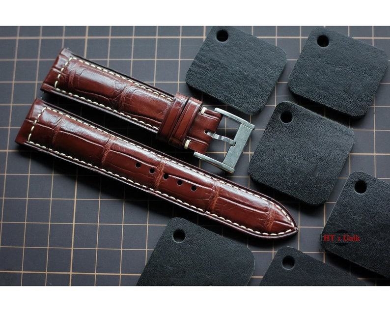 Genuine Alligator Watch Strap Elevate Your Timepiece with Luxury and Style