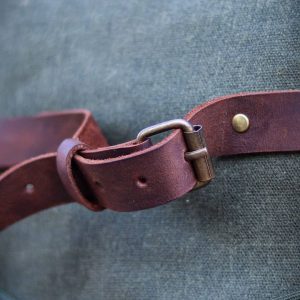 Genuine Leather and Waxed Canvas Backpack Your Rugged Companion for Adventure