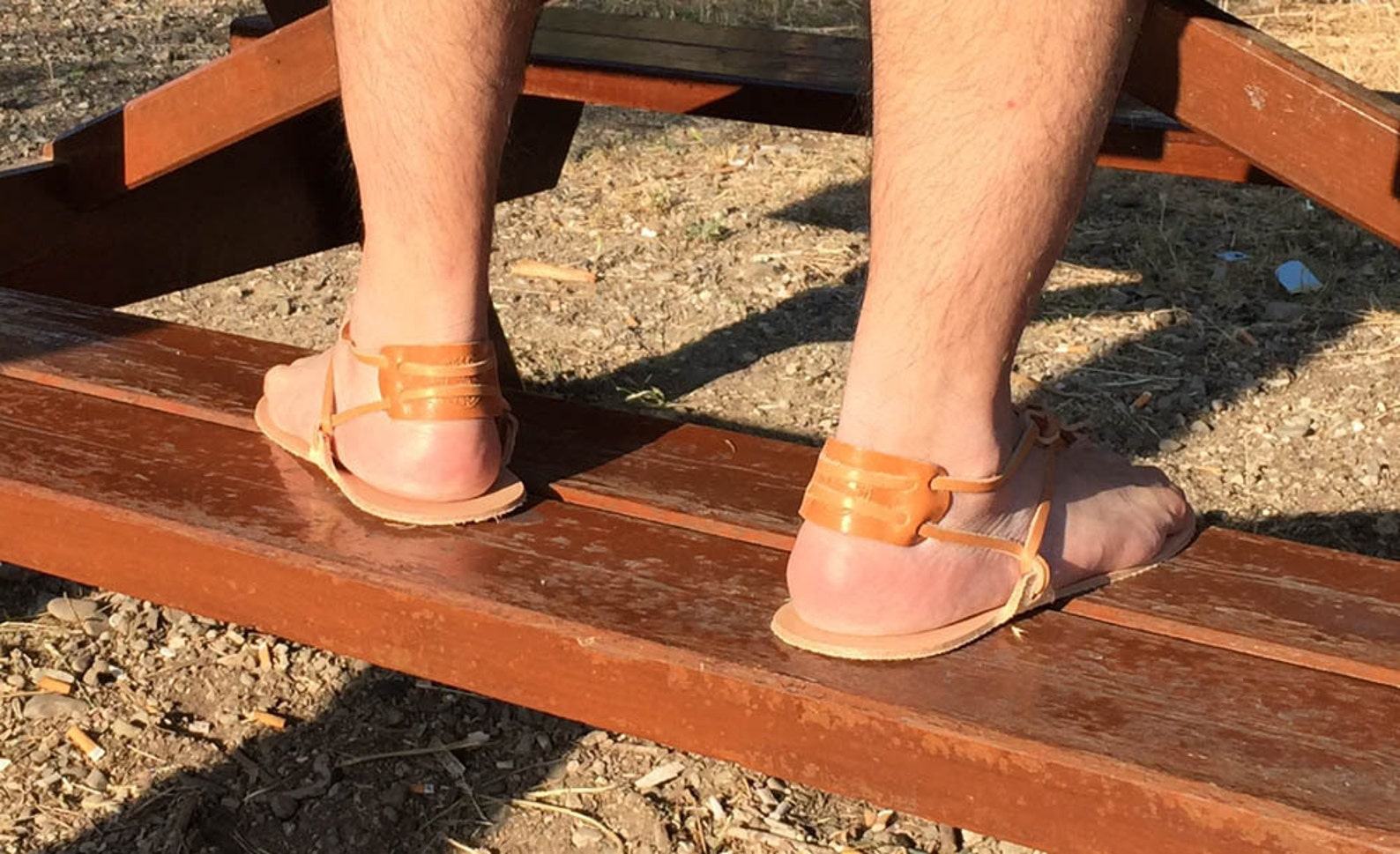 Genuine Leather Barefoot Huarache Sandals Experience Freedom and Comfort - Image 2