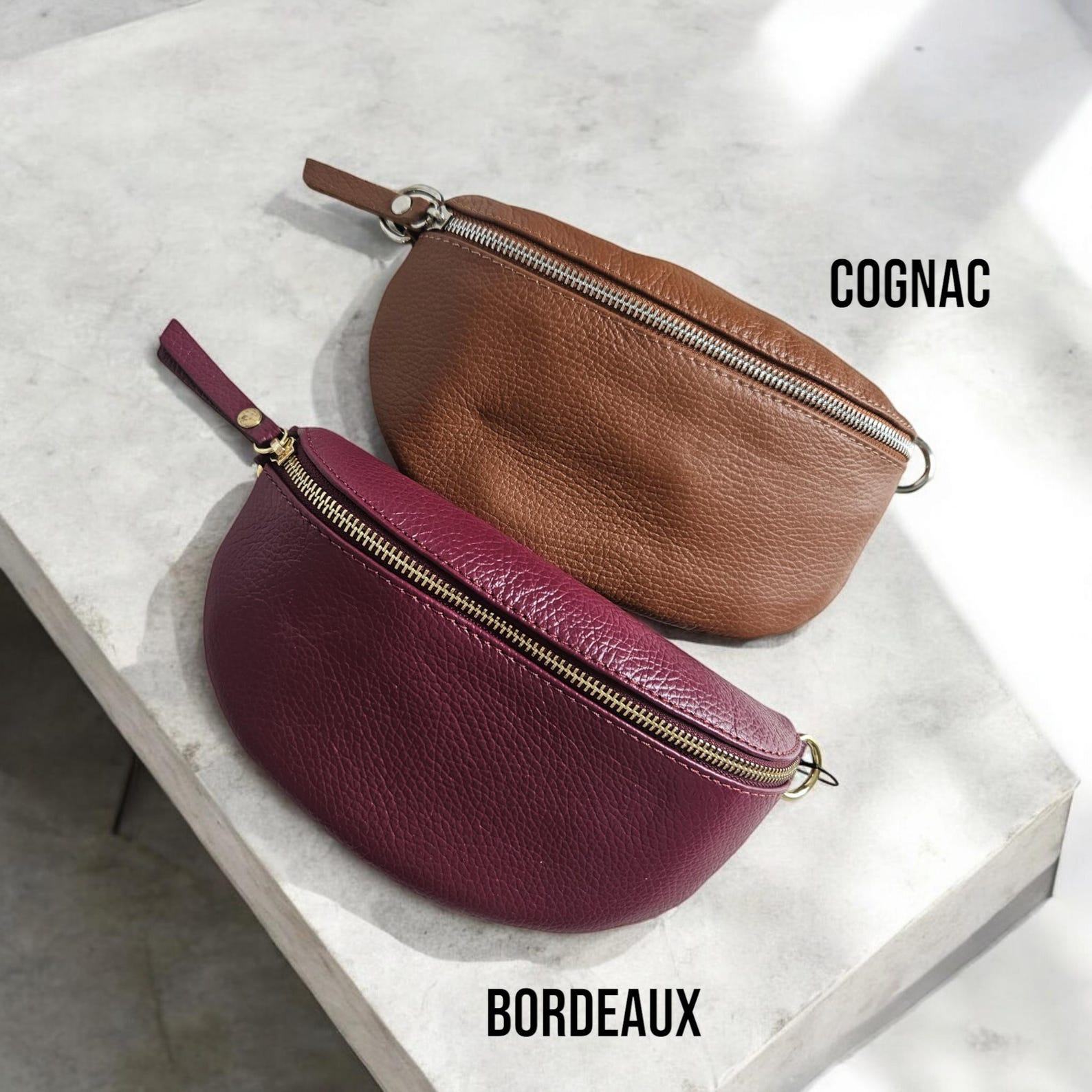 Genuine Leather Bum Bag Versatile Crossbody, Shoulder, or Belt Bag with Premium Leather Strap