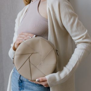 Genuine Leather Crossbody Bag The Interesting  Item for Her