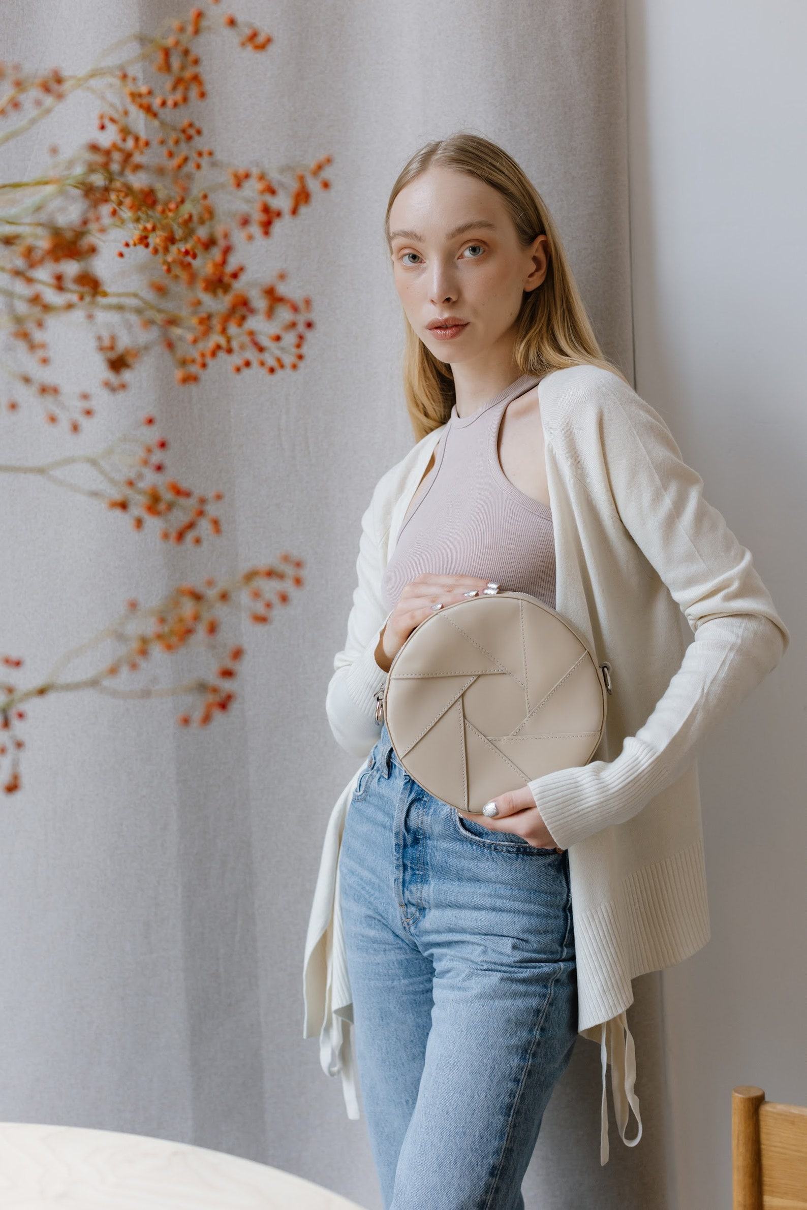 Genuine Leather Crossbody Bag The Interesting Item for Her - Image 6