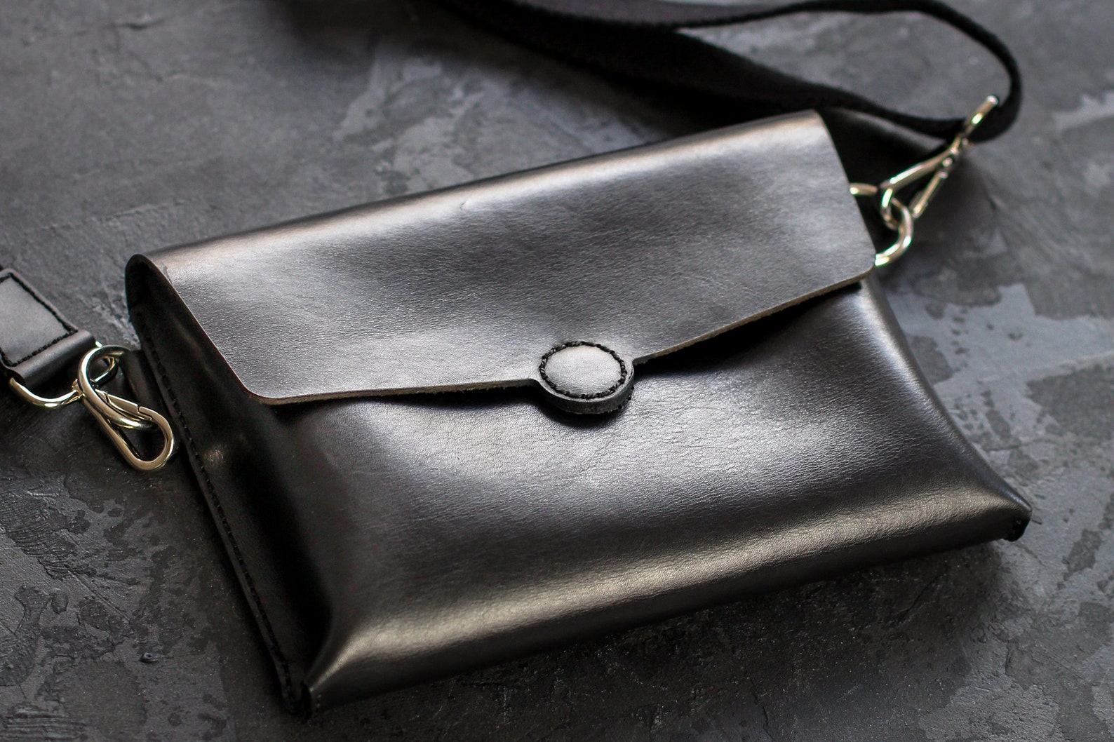 Genuine Leather Crossbody Bag The Ultimate Accessory for Modern Men - Image 4