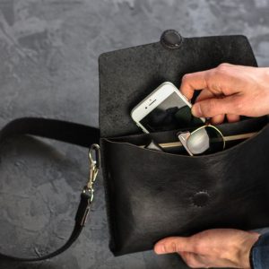 Genuine Leather Crossbody Bag The Ultimate Accessory for Modern Men