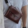 Genuine Leather Crossbody Bag The Ultimate Accessory for Modern Men