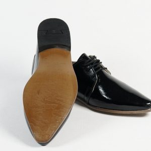 Genuine Leather Handmade Point Toe Oxford Heels in Vibrant Colors