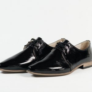 Genuine Leather Handmade Point Toe Oxford Heels in Vibrant Colors