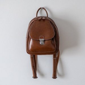 Genuine Leather Mini Backpack Purse Your Perfect Travel Companion for Summer Adventures