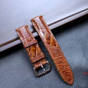 Genuine Ostrich Foot Leather Watch Band Elevate Your Timepiece with Exotic Luxury