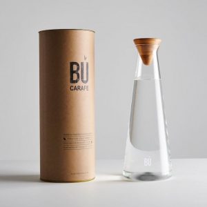 Geometric Glass Carafe Modern Water Jug, Wine Decanter, and Juice Pitcher