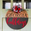 Georgia Bulldogs Front Door Hanger Show Your Team Spirit with Style