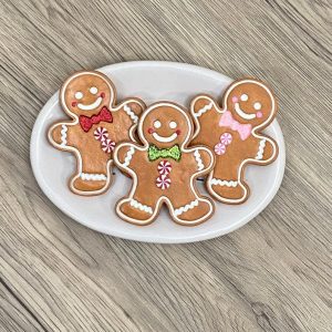Giant Gingerbread Man Cookie A Sweet and Festive Holiday Treat