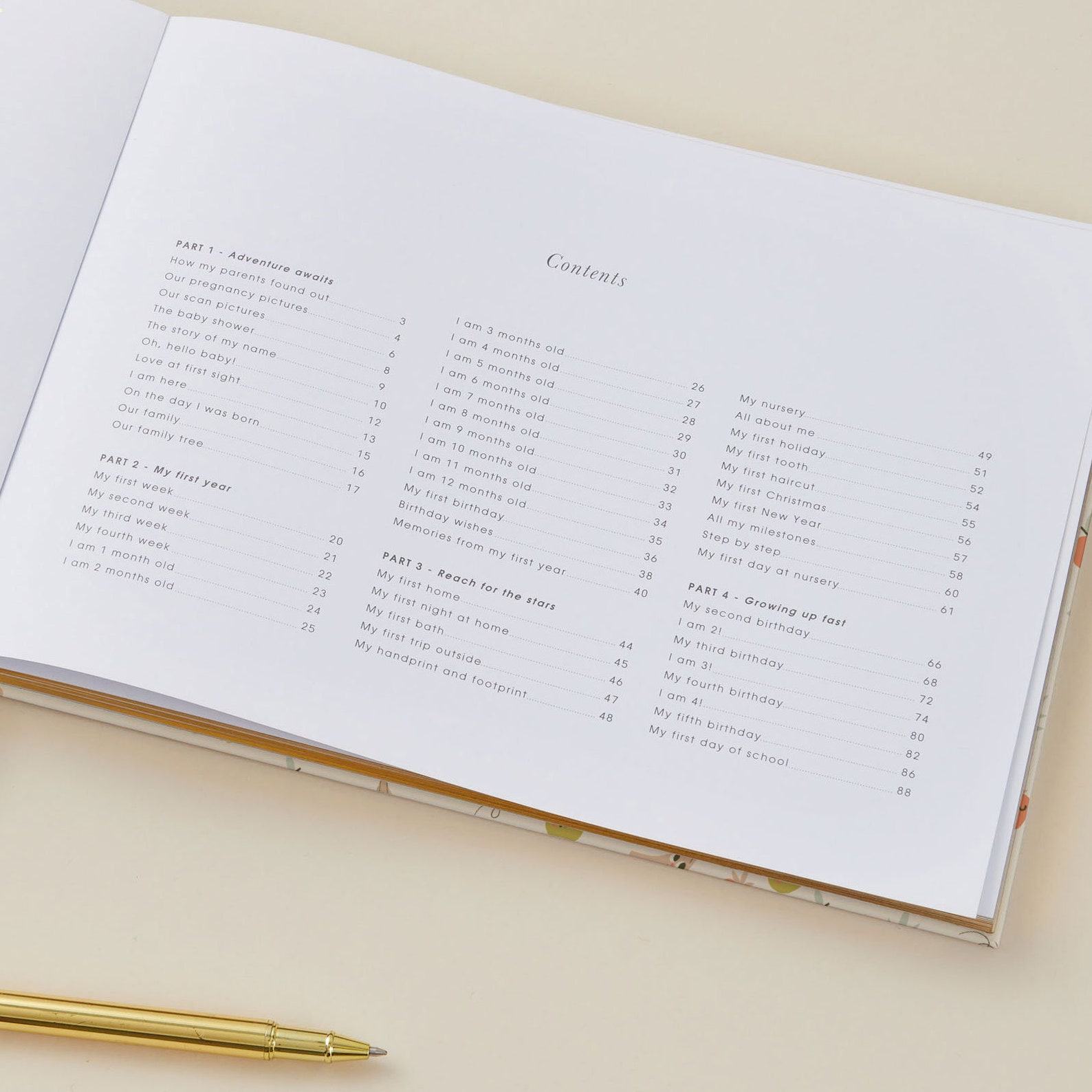 Gilded Memories Capture Your Little One’s Precious Moments in a Tutti Frutti Masterpiece