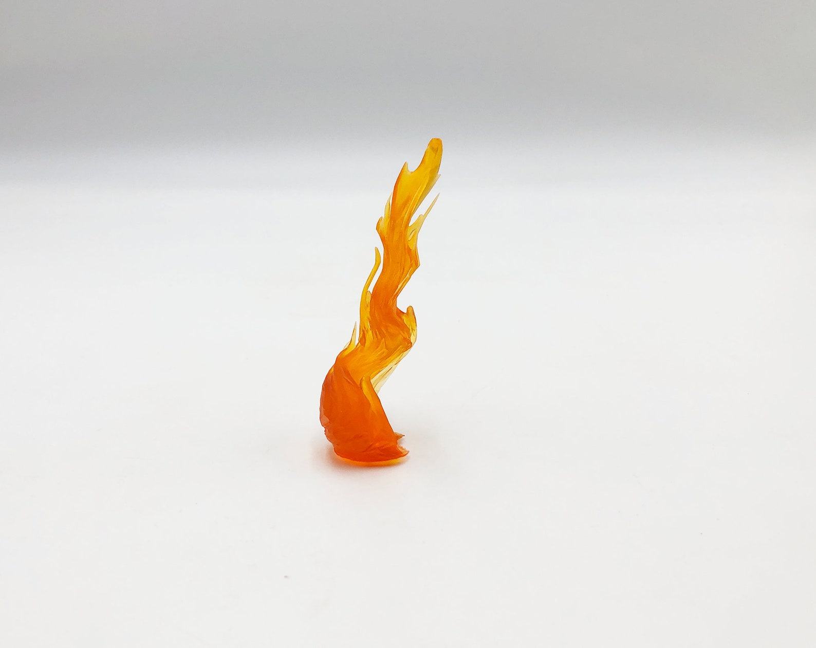 Glowing Embers WILD FIRE! Translucent Orange Resin Fire Diorama for Gaming and Fairy Gardens - Image 5