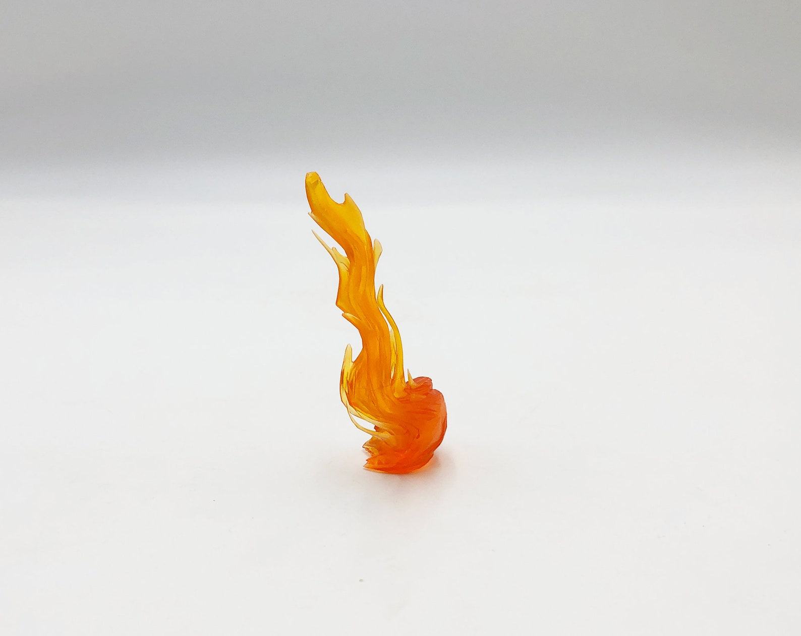 Glowing Embers WILD FIRE! Translucent Orange Resin Fire Diorama for Gaming and Fairy Gardens - Image 3