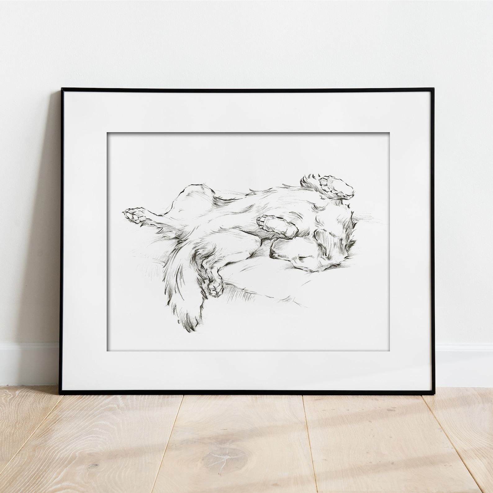 Golden Retriever Art Print Capture the Joy and Loyalty of Man’s Best Friend