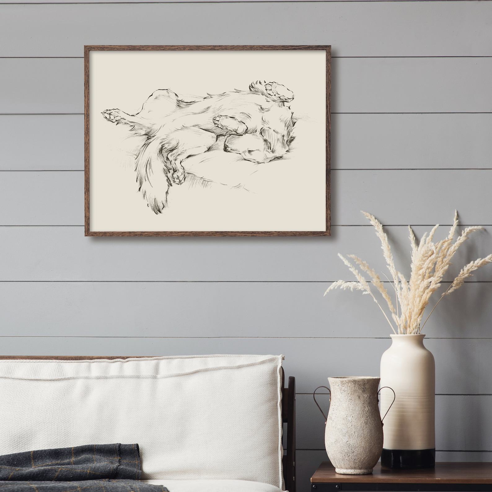 Golden Retriever Art Print Capture the Joy and Loyalty of Man’s Best Friend