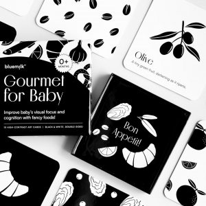Gourmet for Baby High Contrast Sensory Learning Toys for Visual Development