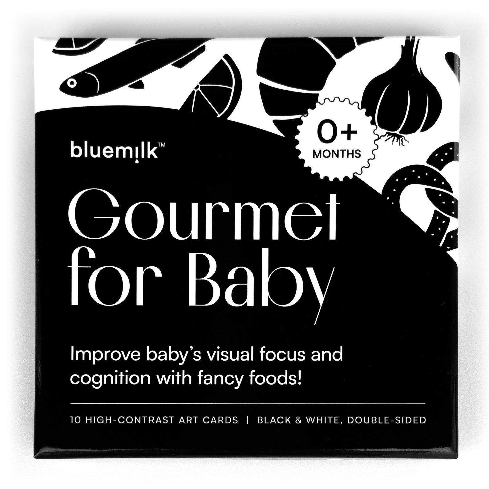 Gourmet for Baby High Contrast Sensory Learning Toys for Visual Development