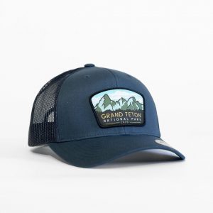 Grand Tetons National Park Majestic Peaks Embroidered Cap