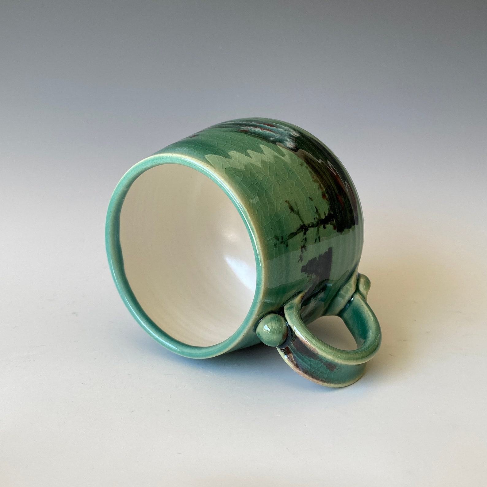 Green Hills A Ceramic Masterpiece for Your Daily Brew