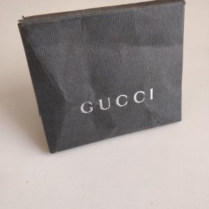 GUCCI by Tom Ford Fw 1999 Leather Belt with Steel Logo Plate, Made in Italy