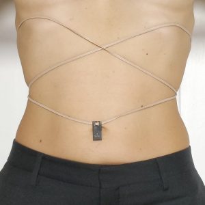 GUCCI by Tom Ford Fw 1999 Leather Belt with Steel Logo Plate, Made in Italy