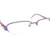 Gucci GG 2718 SE2 Purple Half-Rim Eyeglasses Frames Elevate Your Style with Italian Craftsmanship