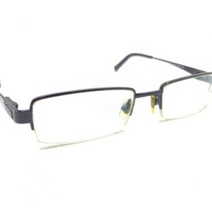 Gucci GG 2820 COL.04 Black Half-Rim Eyeglasses Frames Timeless Elegance for Men and Women