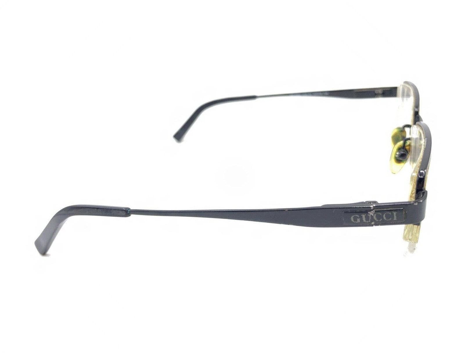 Gucci GG 2820 COL.04 Black Half-Rim Eyeglasses Frames Timeless Elegance for Men and Women - Image 4