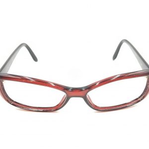 Gucci GG 3568 WH3 Translucent Dark Red Black Eyeglasses Frames – 53-14 140 Italy