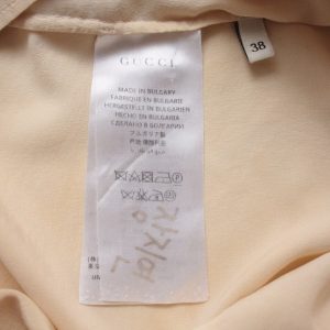 Gucci Uniform Beige Silk Blouse Timeless Elegance for the Modern Woman