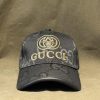 Gucci Vintage Black Cap A Timeless Monogrammed Masterpiece