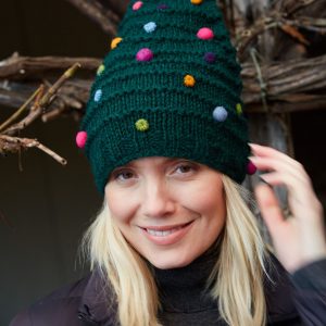 Hand Knitted Christmas Tree Hat The Perfect Festive Accessory for the Holidays