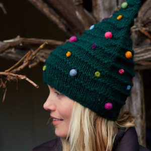 Hand Knitted Christmas Tree Hat The Perfect Festive Accessory for the Holidays