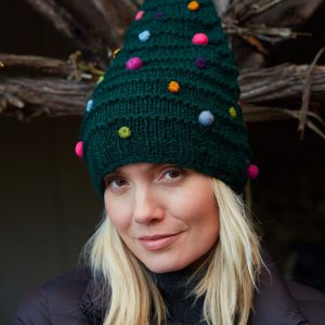 Hand Knitted Christmas Tree Hat The Perfect Festive Accessory for the Holidays