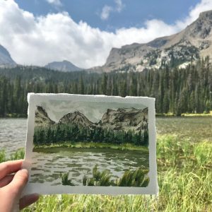 Hand-Painted Watercolor Landscapes Bring the Tranquility of Nature into Your Home