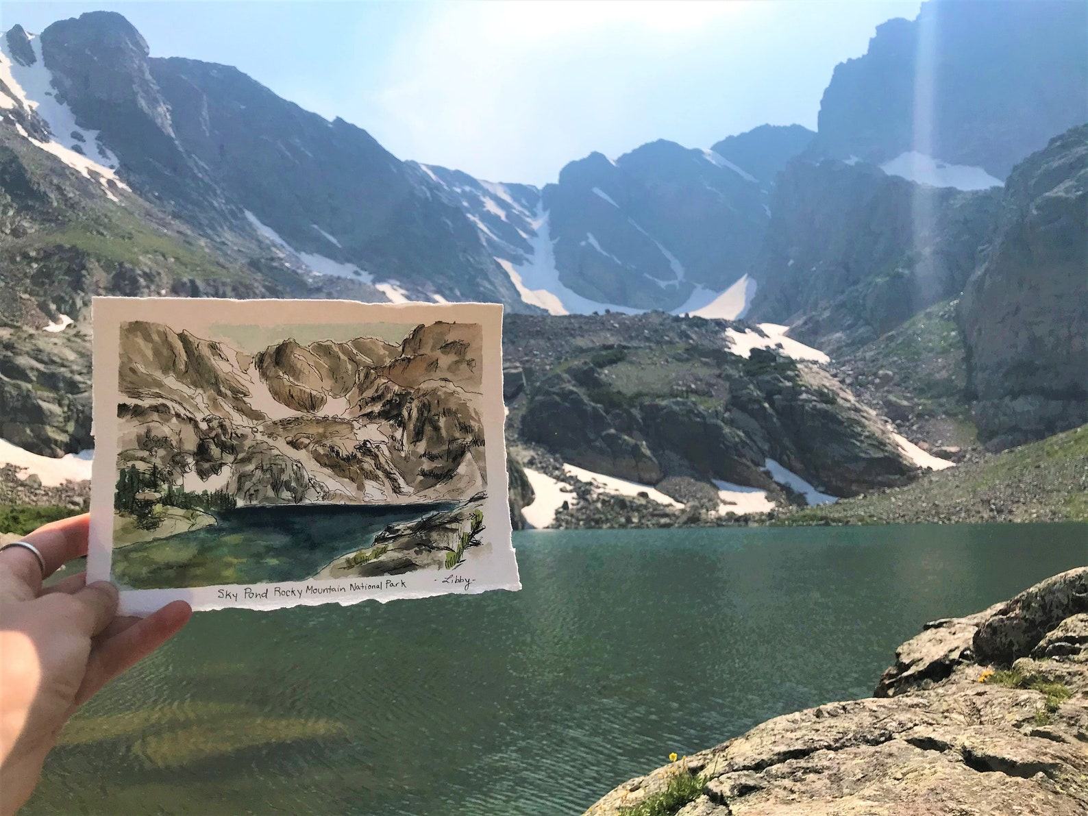 Hand-Painted Watercolor Landscapes Bring the Tranquility of Nature into Your Home - Image 4