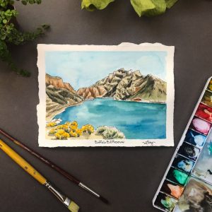 Hand-Painted Watercolor Landscapes Bring the Tranquility of Nature into Your Home