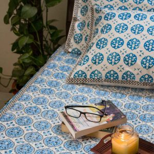 Handcrafted Block Print Sheet Set Artisan-Crafted Indian Prints for a Unique and Serene Bedroom