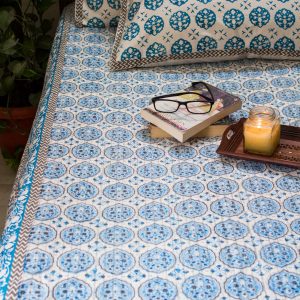 Handcrafted Block Print Sheet Set Artisan-Crafted Indian Prints for a Unique and Serene Bedroom